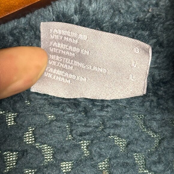 Columbia Beech Forest Fleece Jacket Women L Green Sherpa Winter Tech Outerwear - Picture 10 of 13